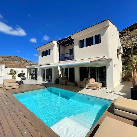 Luxury Villa Morelli With Seaview & Heated Pool Maspalomas  Zewnętrze zdjęcie
