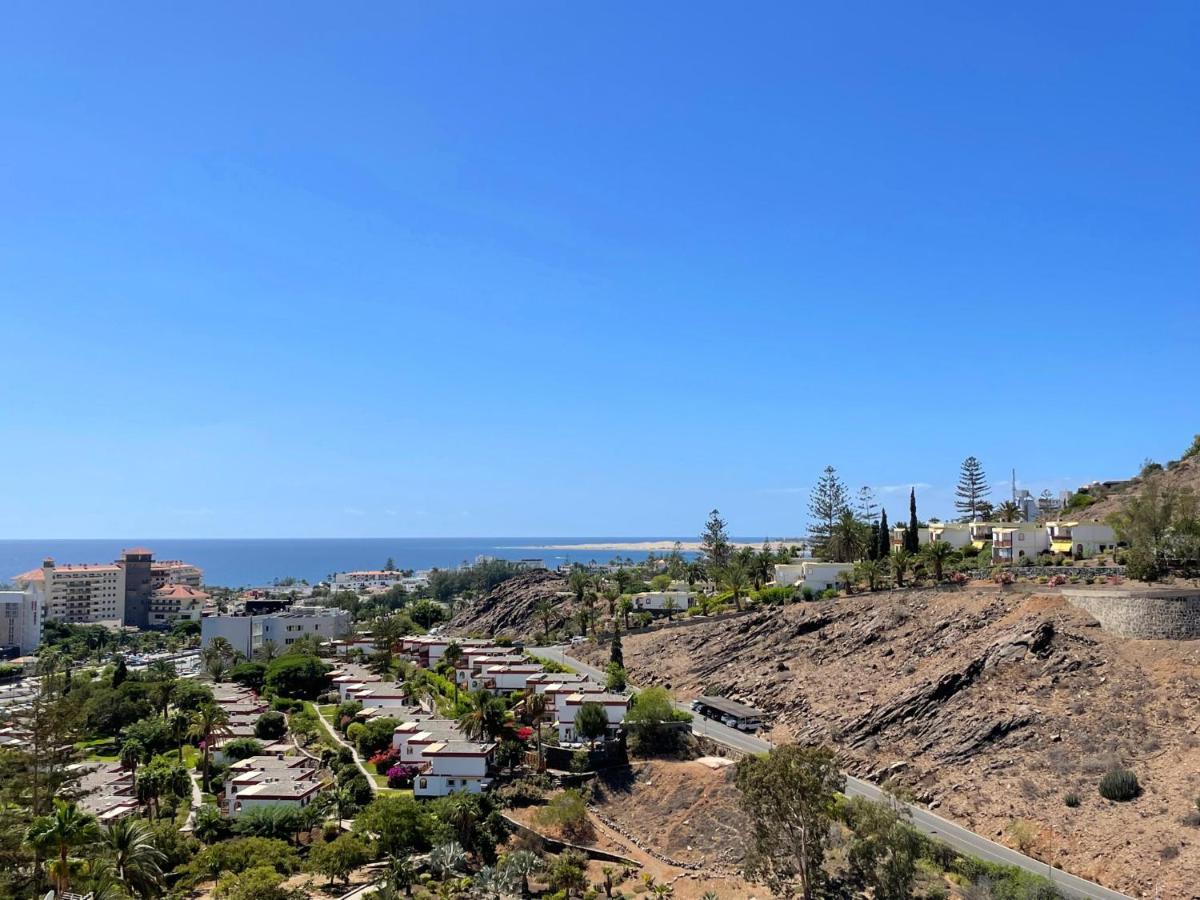 Luxury Villa Morelli With Seaview & Heated Pool Maspalomas  Zewnętrze zdjęcie