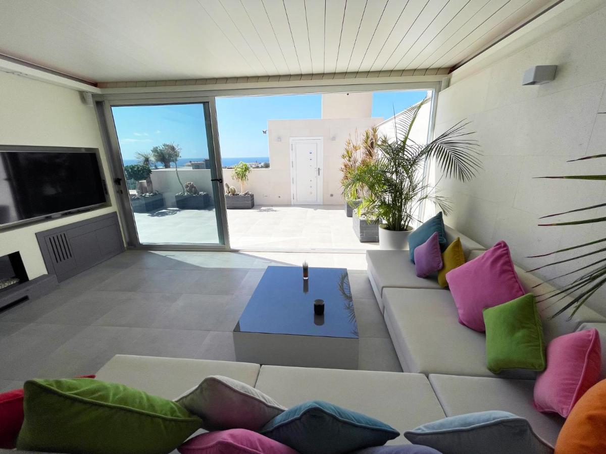Luxury Villa Morelli With Seaview & Heated Pool Maspalomas  Zewnętrze zdjęcie