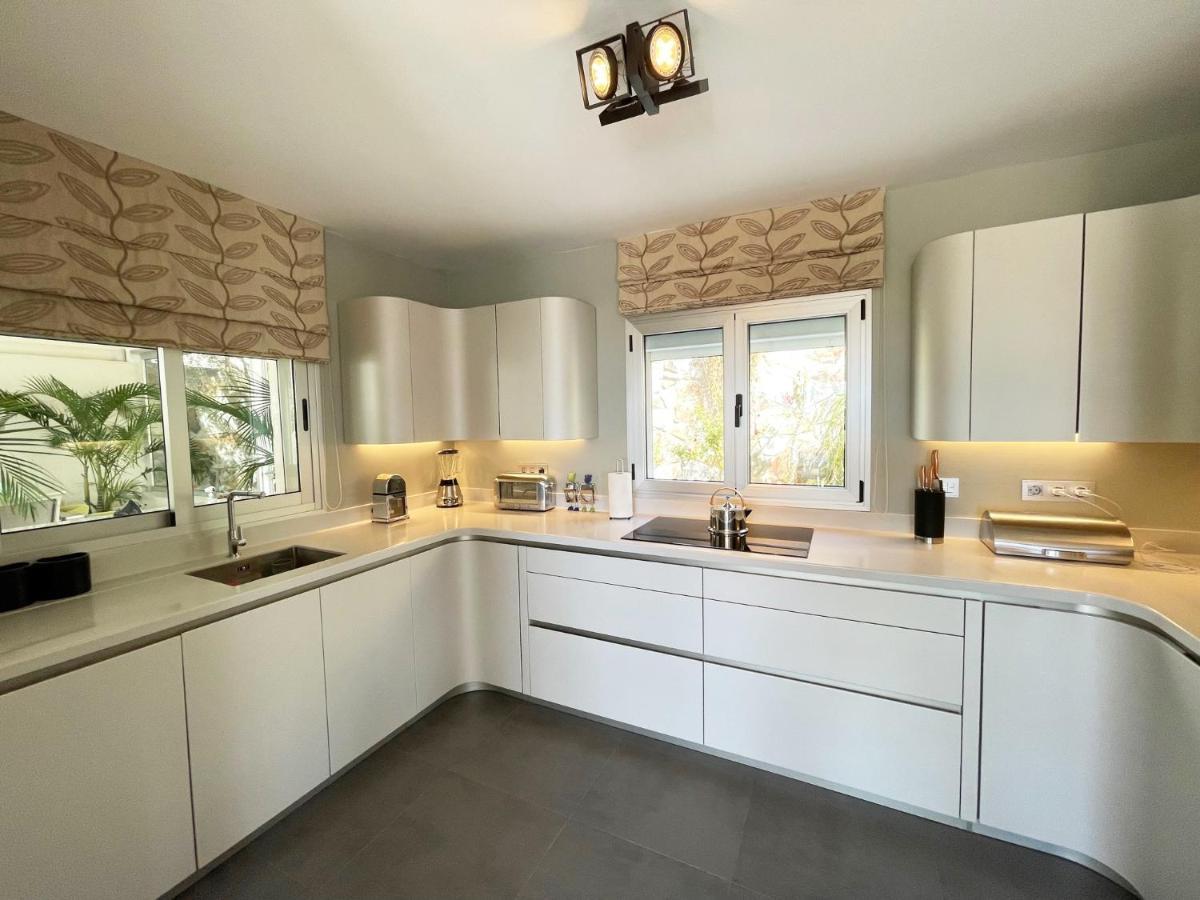 Luxury Villa Morelli With Seaview & Heated Pool Maspalomas  Zewnętrze zdjęcie